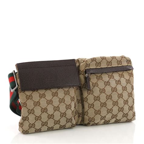 gucci vintage belt bag loro|vintage Gucci overnight bag.